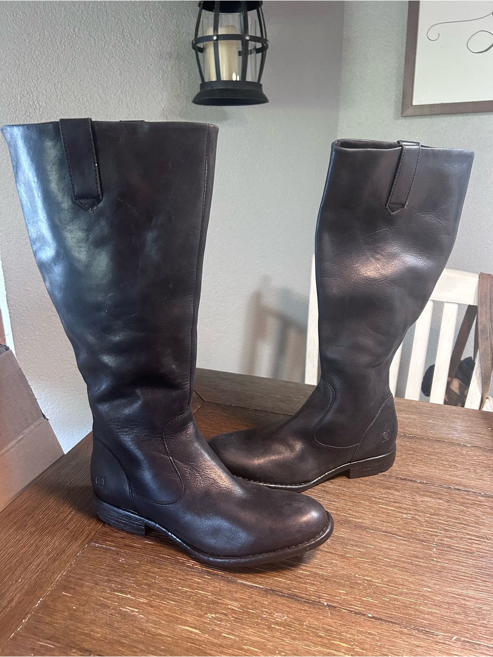 NWT Shaunie leather boots size 7 - Picture 4 of 8